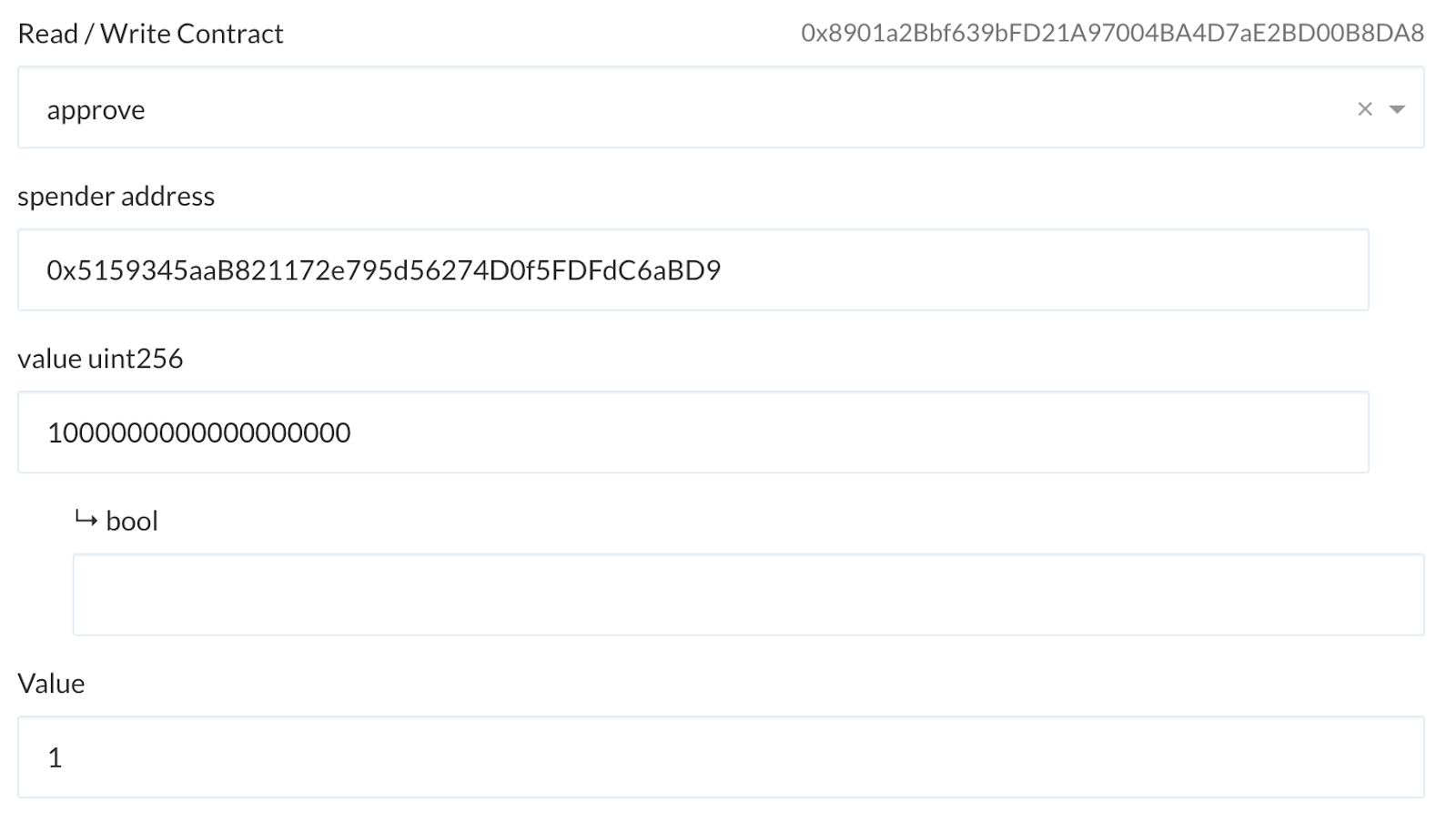 Contract Approve "Contract Approve"